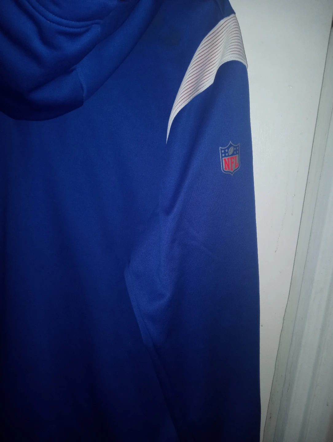 New York Giants Nike Therma-Fit Hoodie - photo 4