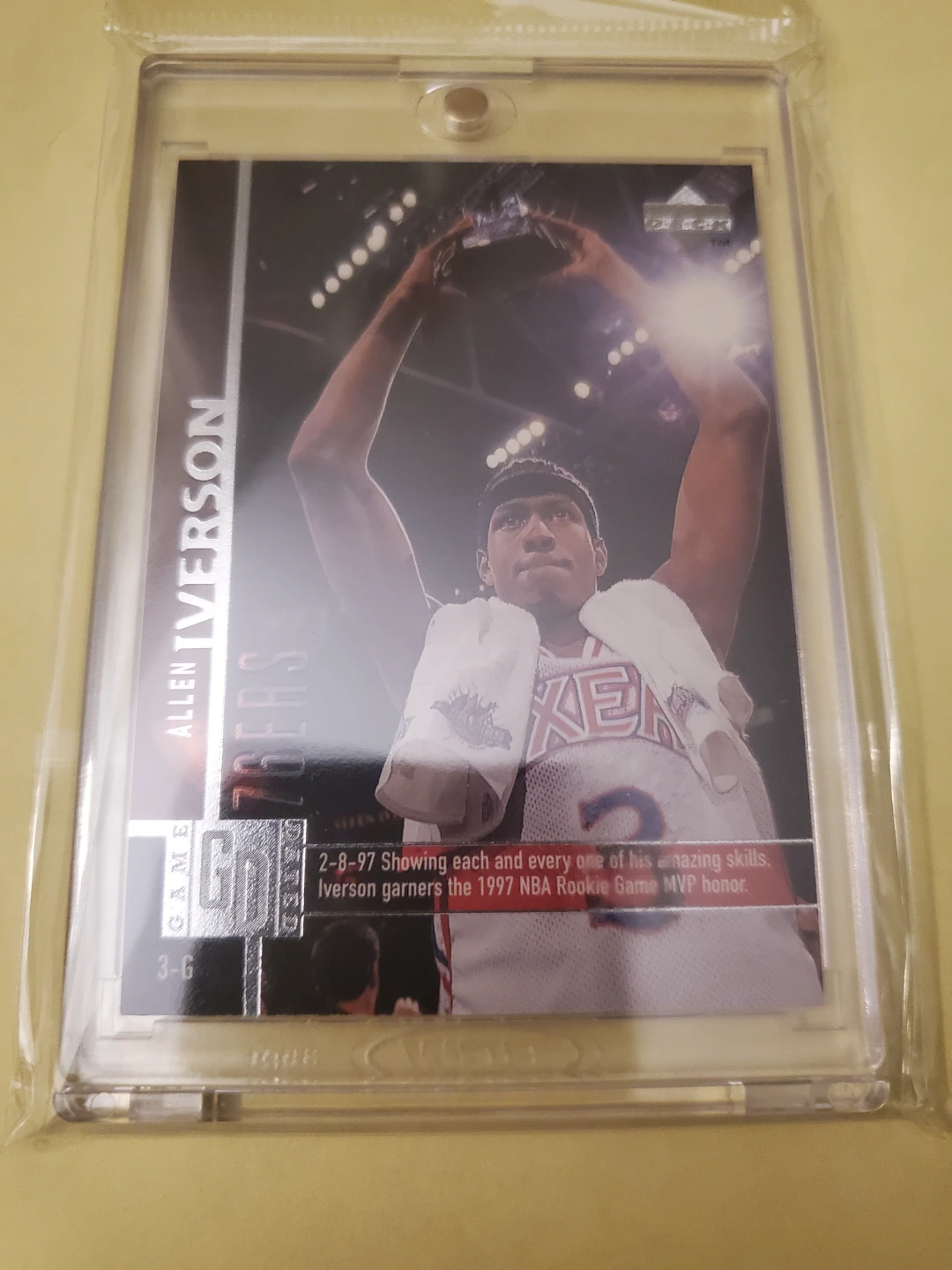 Allen Iverson A.I. ROTY NBA Card - photo 4