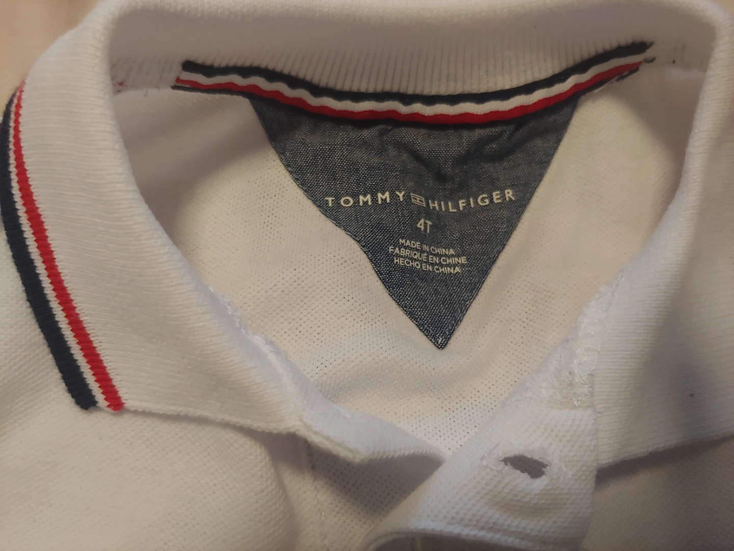Tommy Hilfiger Kids Polo Shirt 3/4T - photo 2