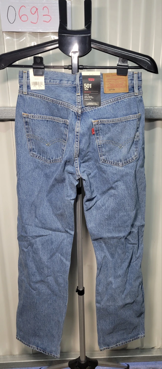 Brand new. Levi's 501 90s Distressed Jeans, size 25×30 (0693) - photo 2