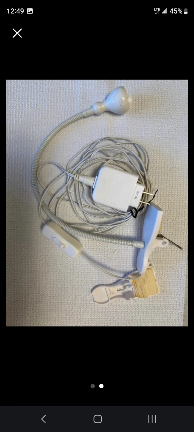 IKEA lamp works, Clip broken - photo 2