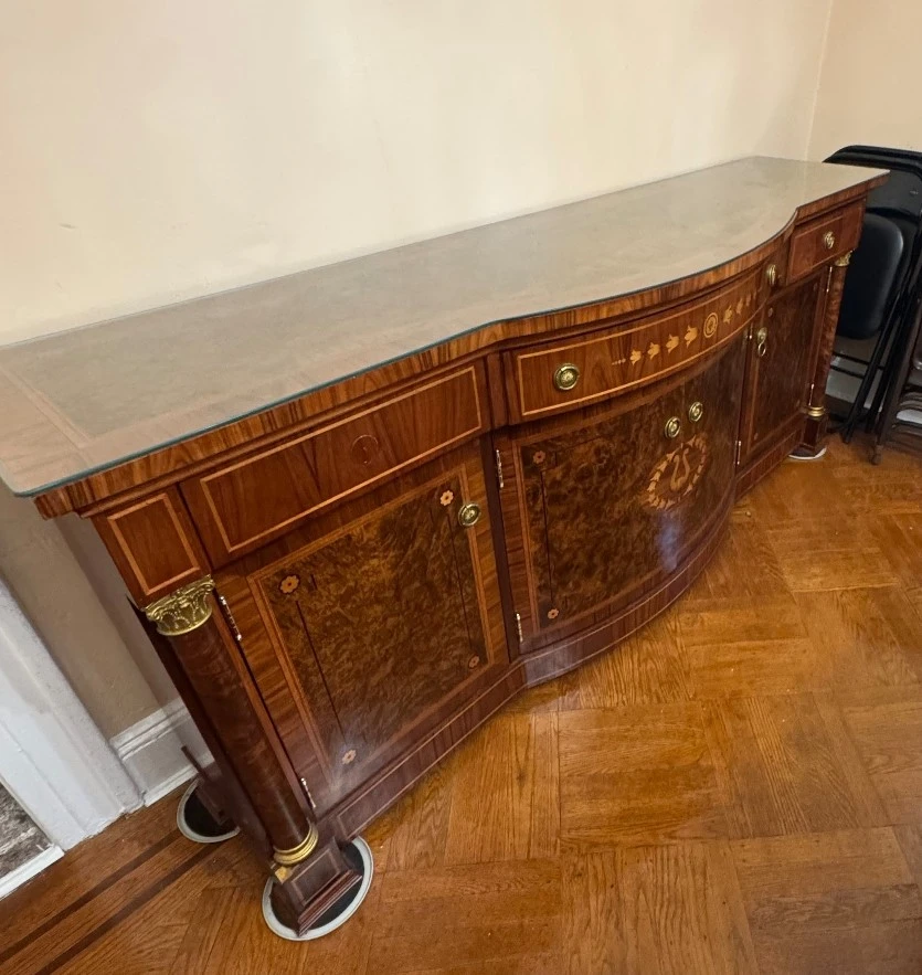 Made in Italy mahagony Wooden Sideboard Buffet