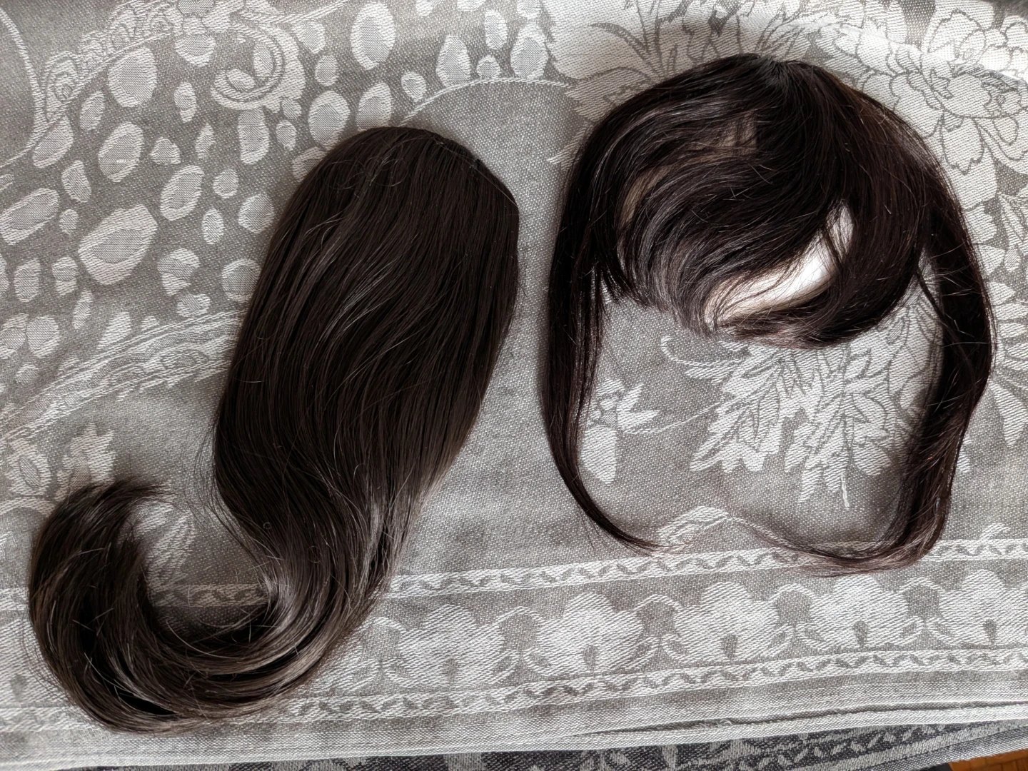 Free🥕 2 Clip-in Hair Bangs Extensions - photo 4