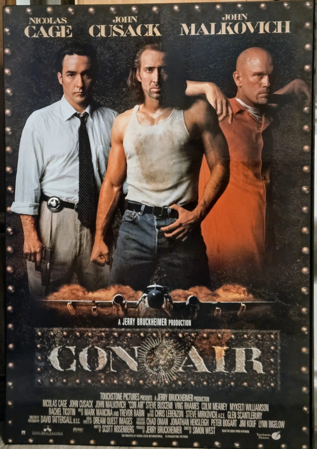 90's Mounted, Con Air & Eraser Movie Posters, Ready To Hang - photo 2