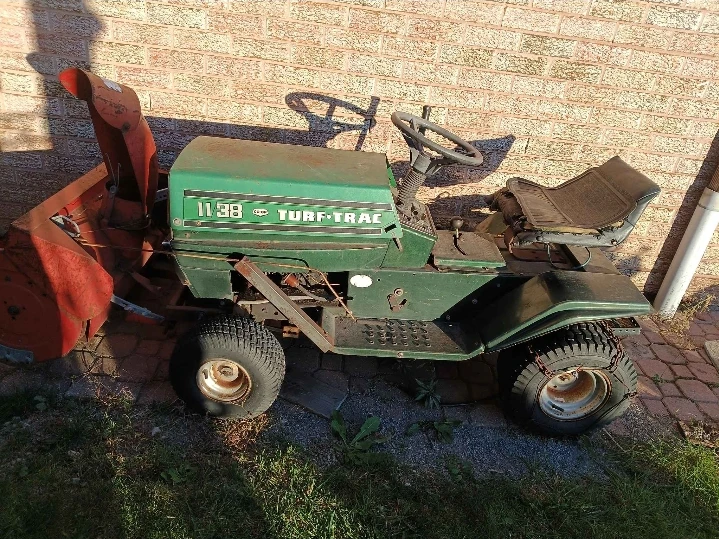 Lawn Tractor with Snow Blower