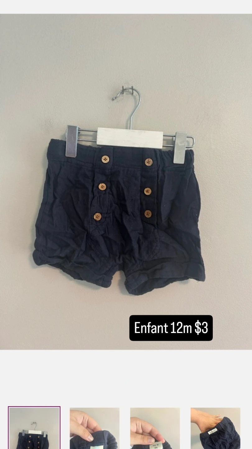 Assorted Baby and Toddler Shorts