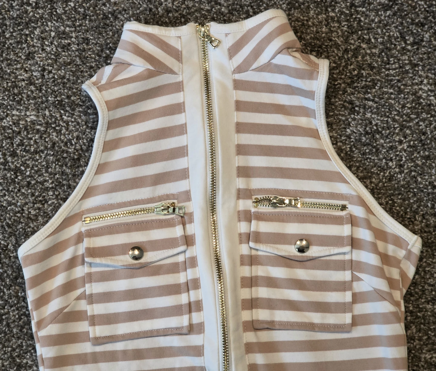 Boston Proper Sleeveless Striped Dress XXS - photo 2