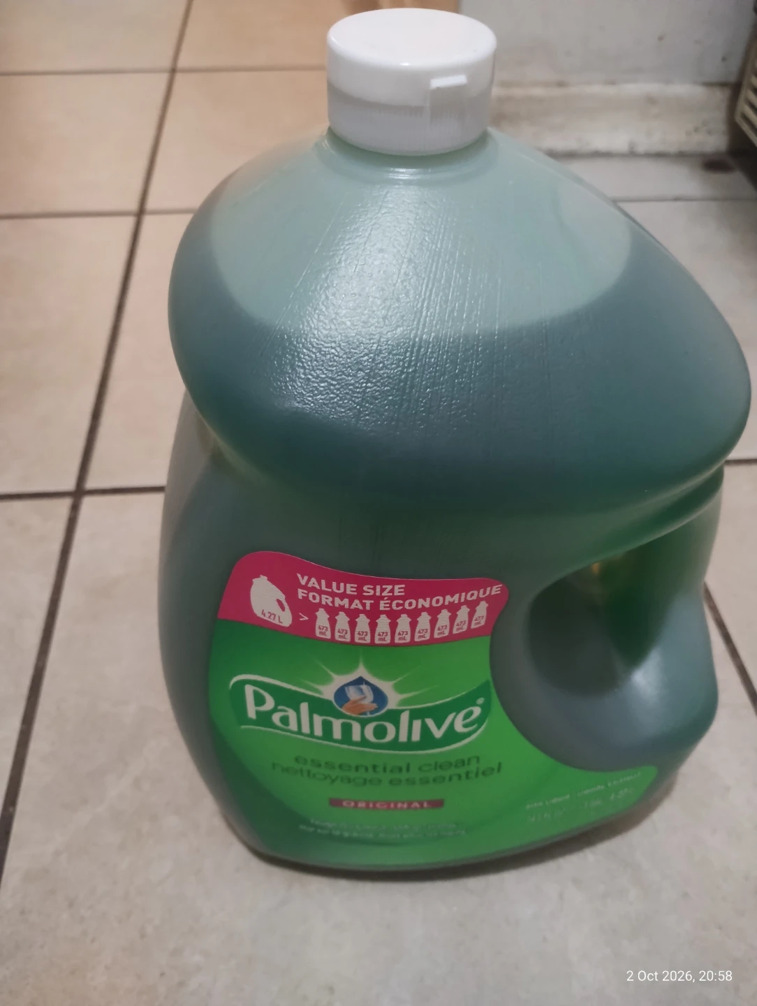 Palmolive Liquid Dish Soap 4.27L Value Size (Sealed)