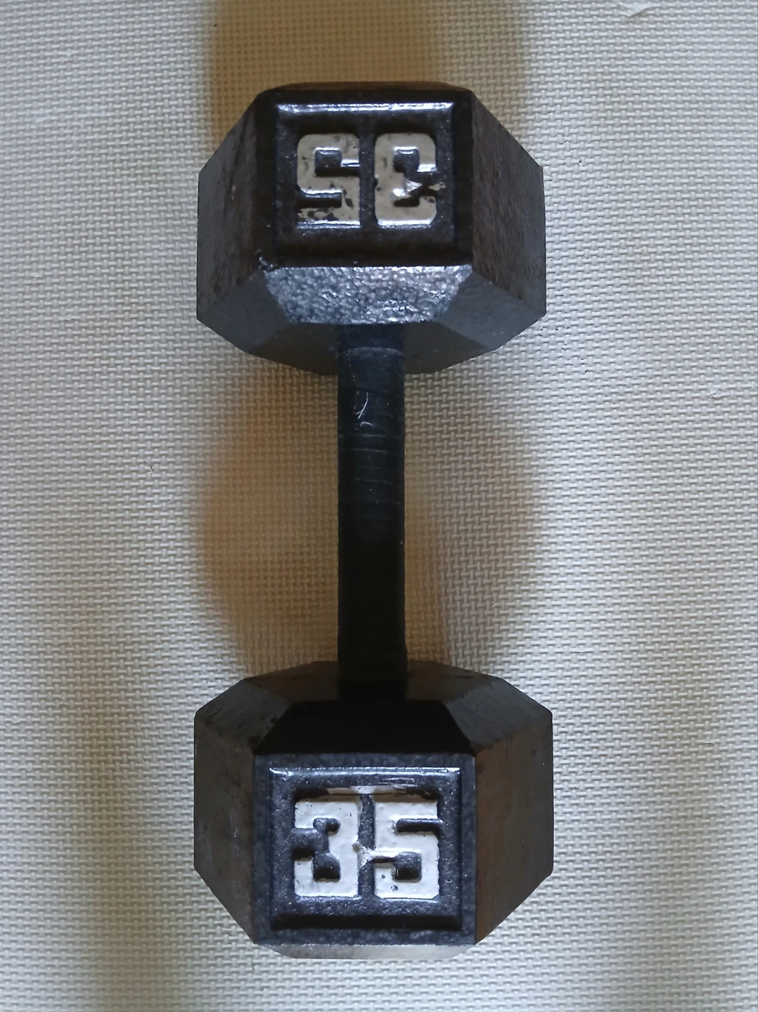 35 lb Hex Dumbbell