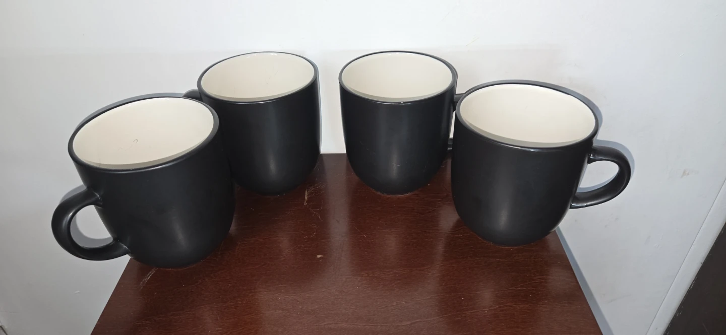 Set of 4 Distinctly Home Stoneware Mugs - photo 5