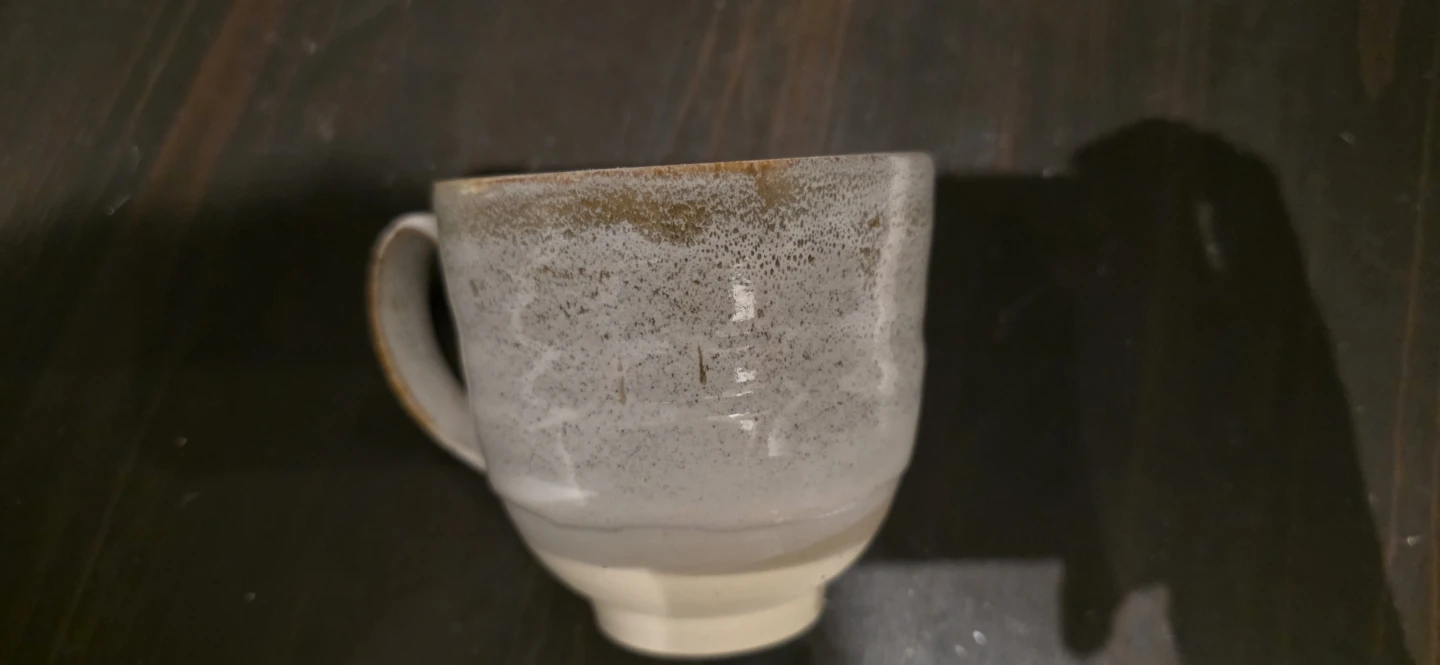 Handmade Rustic ceramic mug