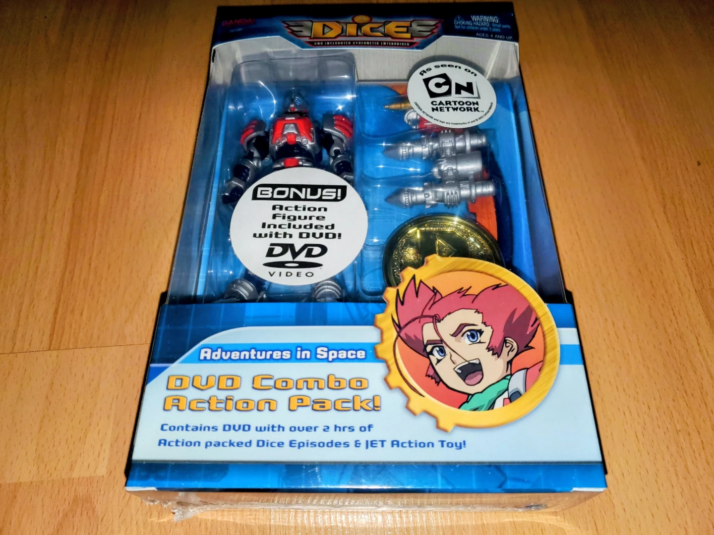 D.I.C.E. Adventures in Space DVD Combo Action Pack