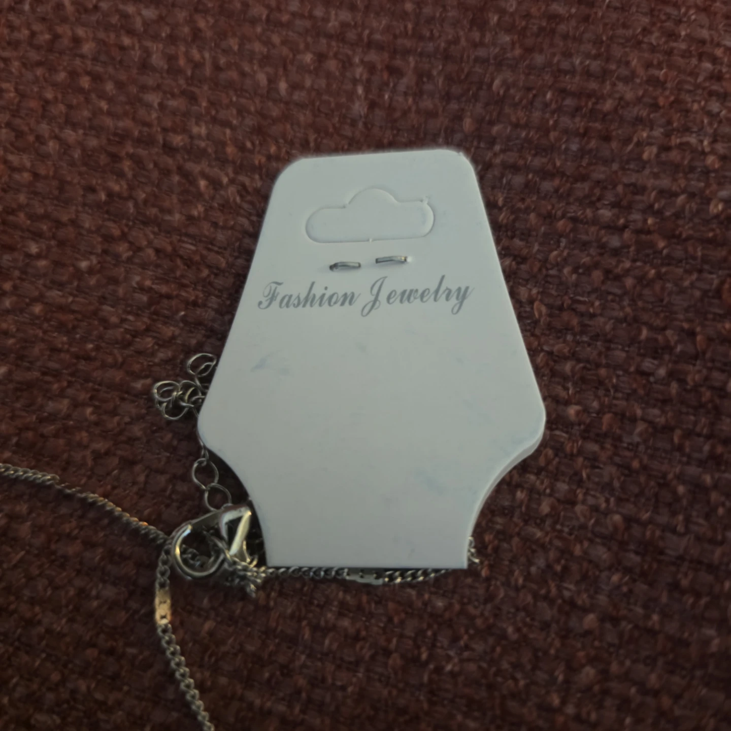 Blue Teardrop Pendant Necklace - photo 4