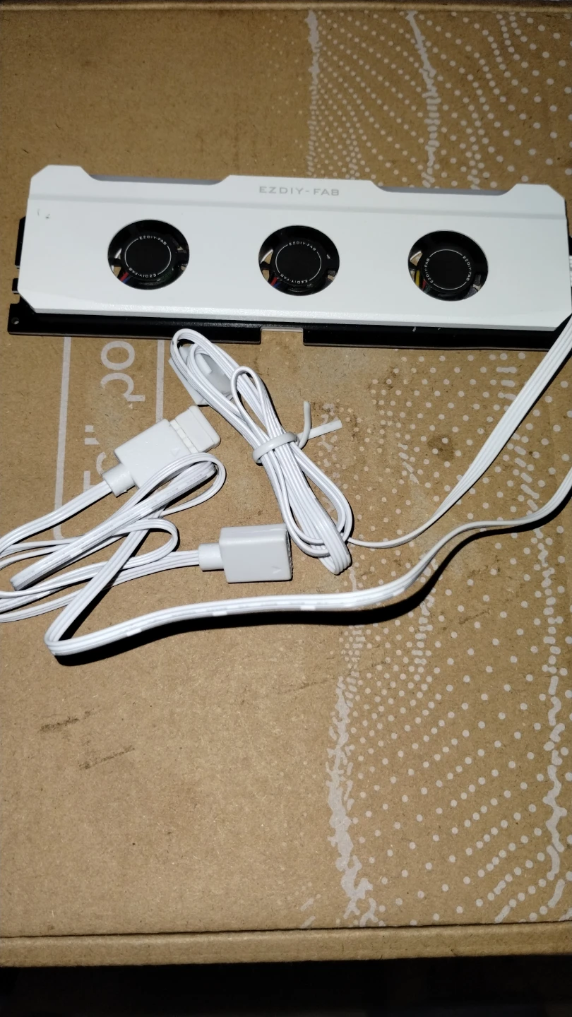 EZDIY-FAB Active RAM Memory Cooler (White) - Brand New - photo 2