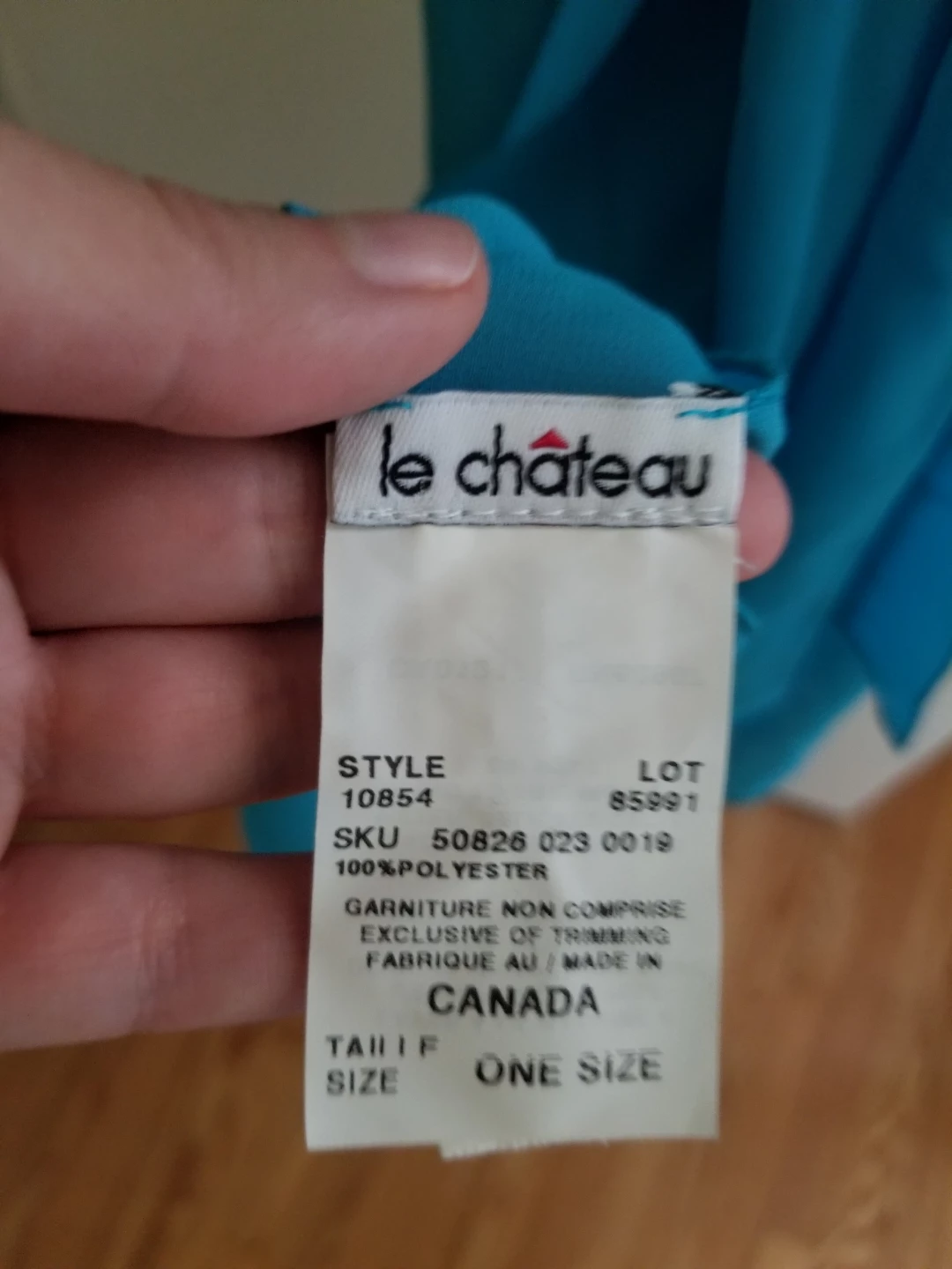 Le Chateau Blue Scarf - photo 2