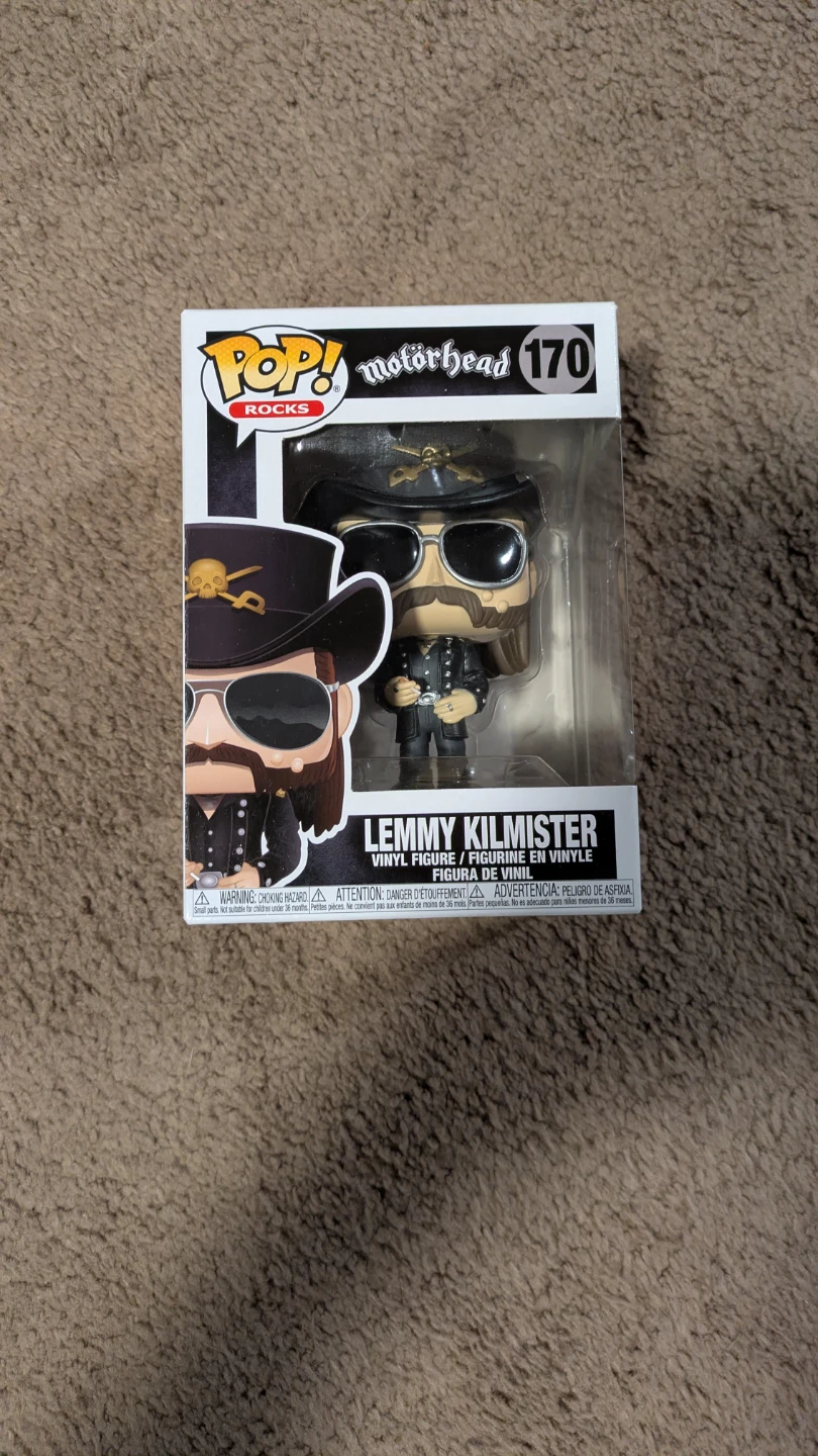 Funko Pop Rocks Motorhead Lemmy Kilmister 170