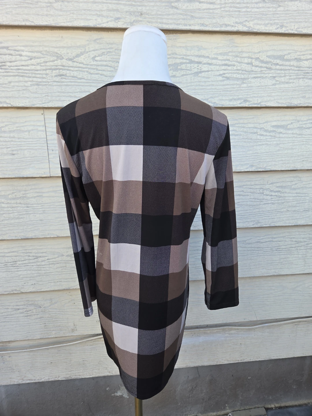 MyBump Plaid Maternity Dress - photo 2