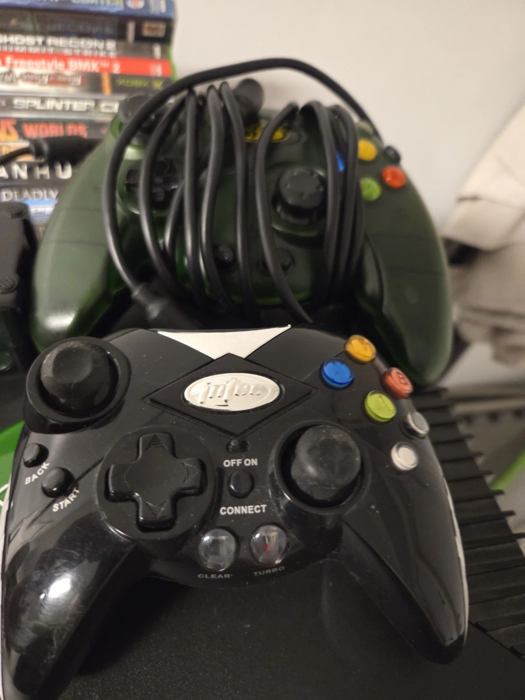 Original Xbox Console with 2 Controllers and 12 Games - photo 2
