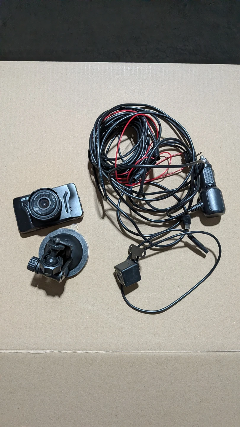 Chortau Dash Cam with Rear Camera