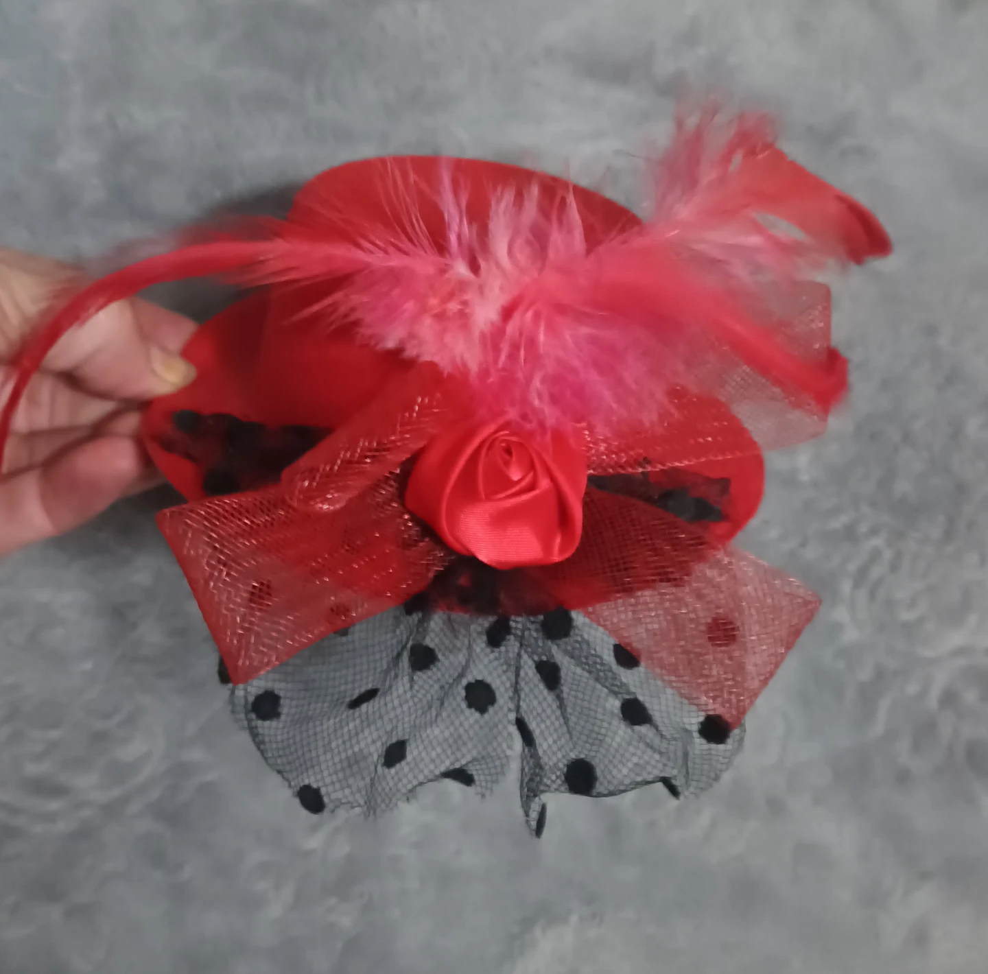 Set of 6 Mini Top Hat Hair Clips - photo 4