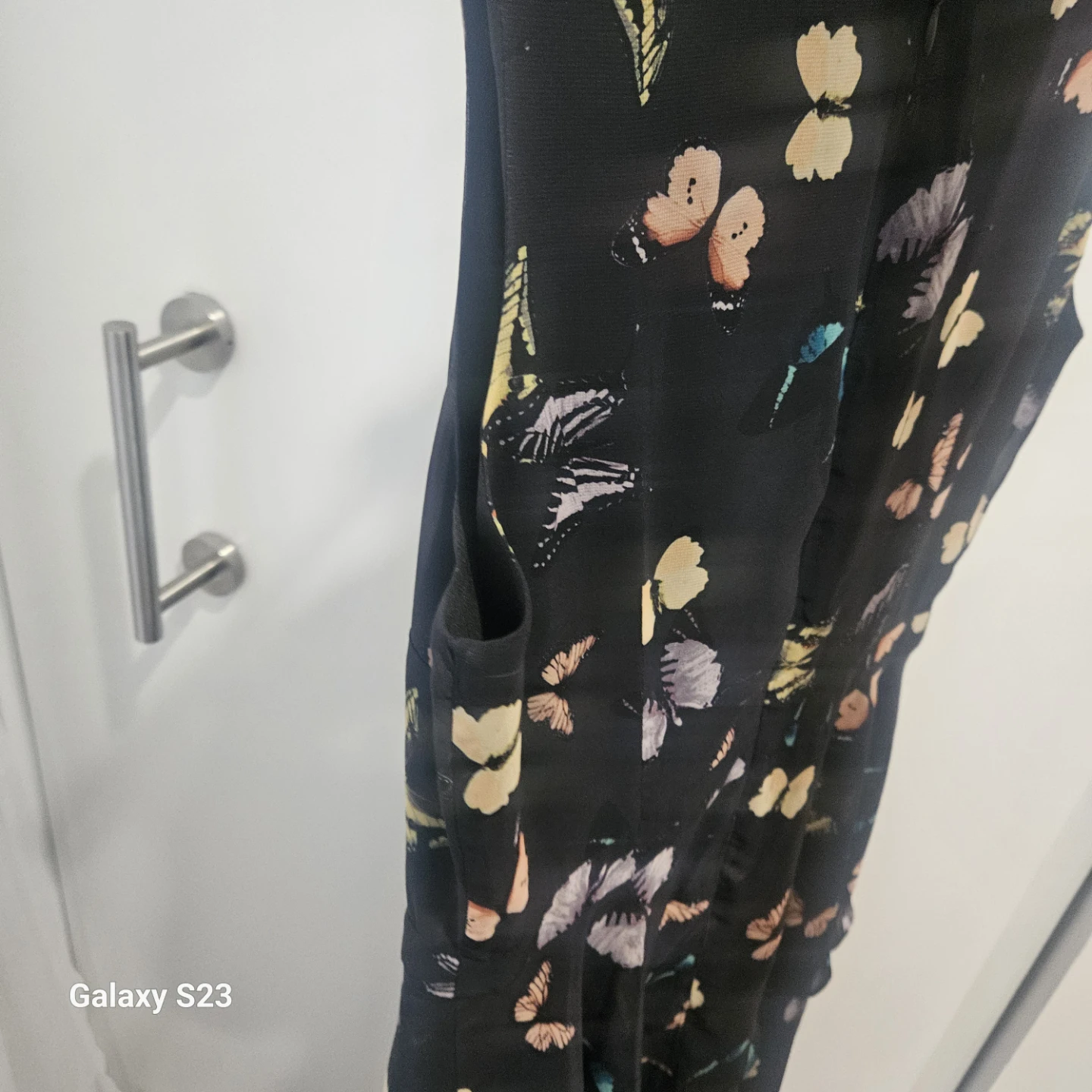 Maison Jules Butterfly Print Dress Size 8 - photo 5