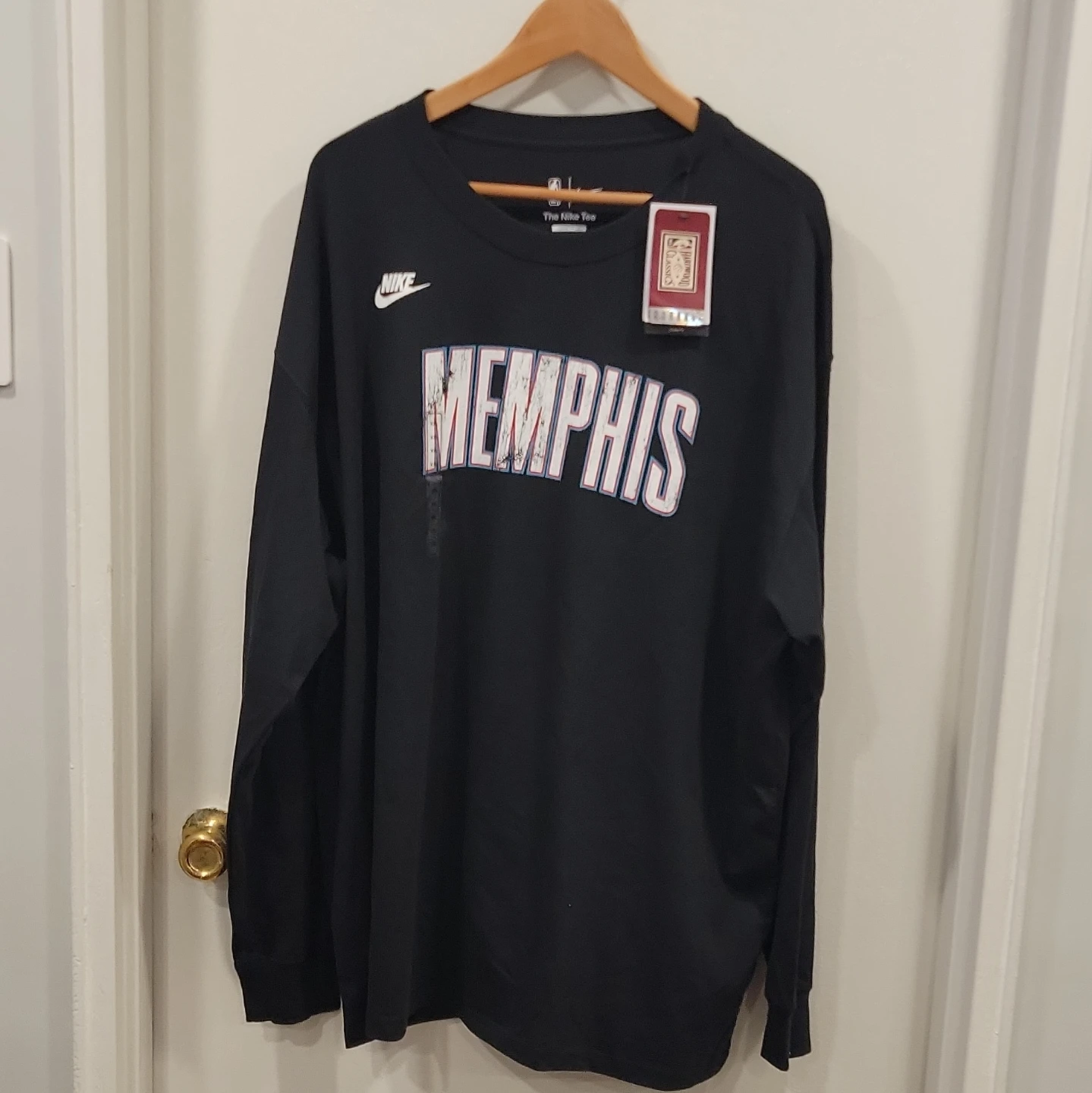 Nike Memphis Hardwood Classics Long Sleeve Tee - photo 2