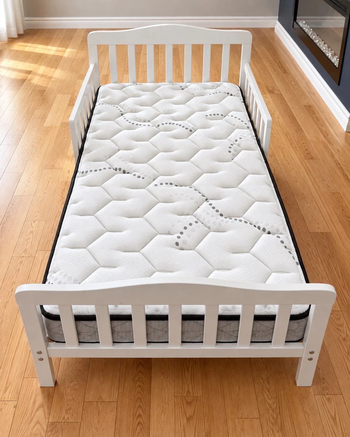 Bed frame and mattress