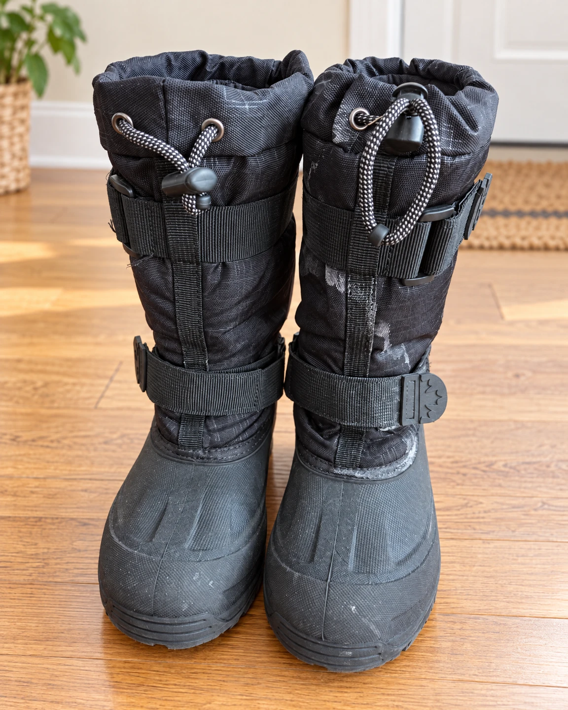 Black Winter Boots with Heat-MX Insulation
