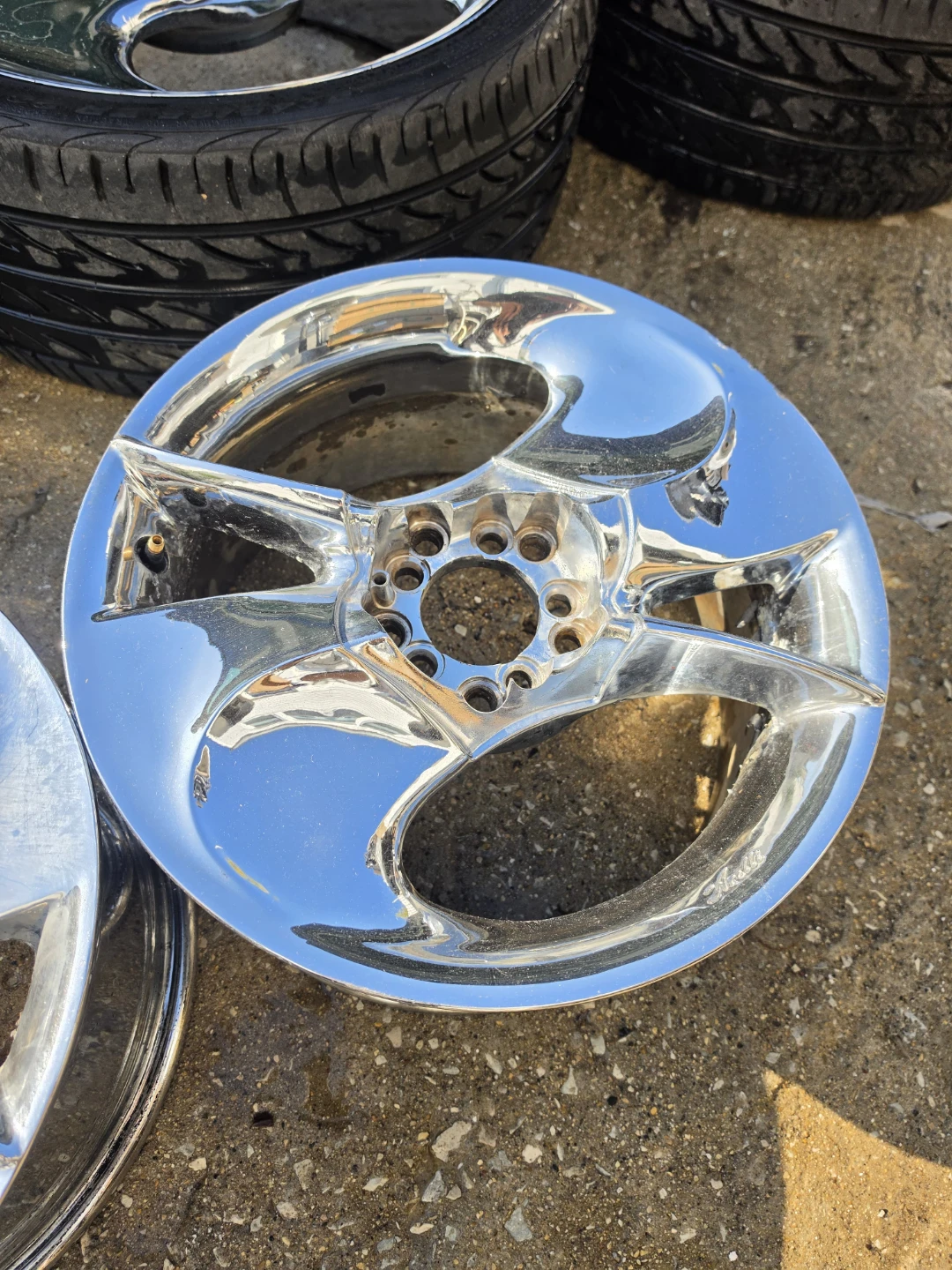 16 inch Arelli Assassyn rims wheels 5x100 5x114.3 - photo 3