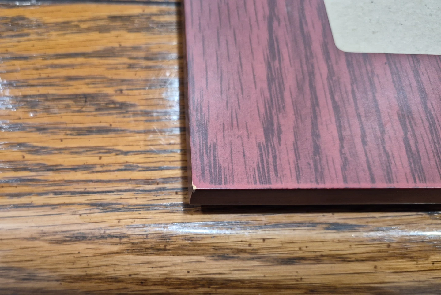 8x10 Burgundy Wood Grain Picture Frame - photo 4