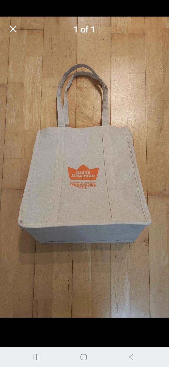 Kings Hawaiian Large Tote Bag