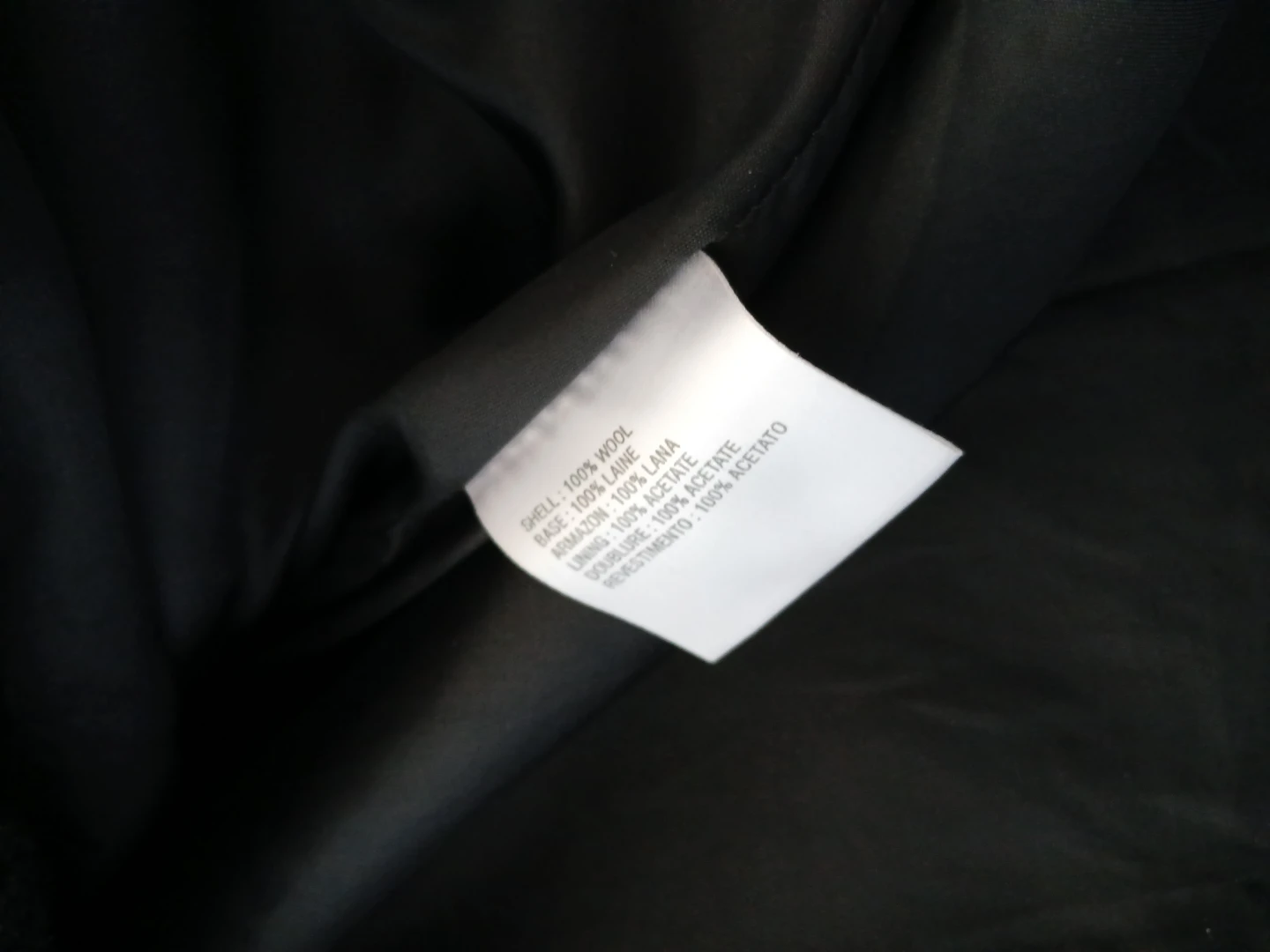 Liz Claiborne Black Wool Coat - photo 2