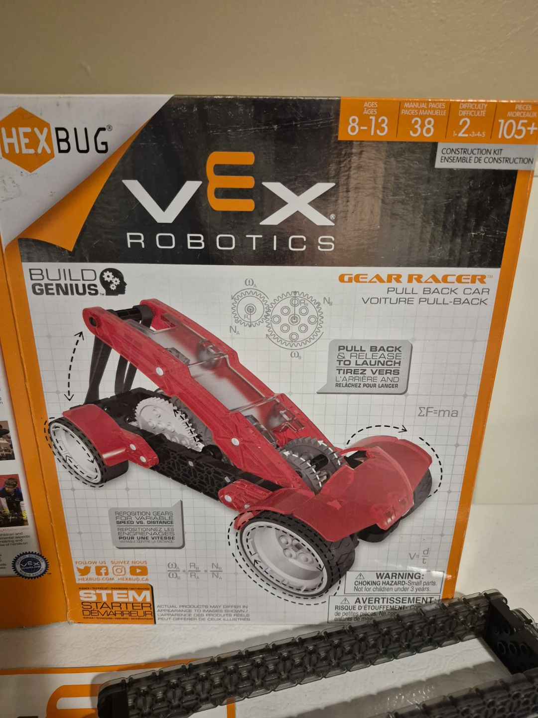 HEXBUG VEX Robotics Gear Racer Construction Kit - photo 2