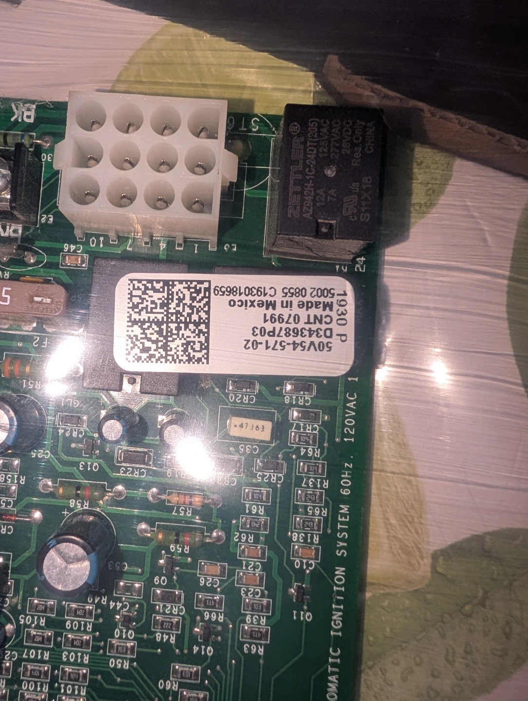 CNT07991 - Emerson 50V54-571-02 Automatic Ignition Control Board