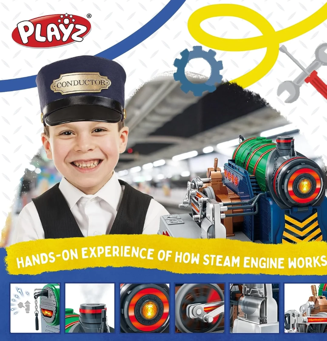 Playz Steam Engine Model Kit - photo 5