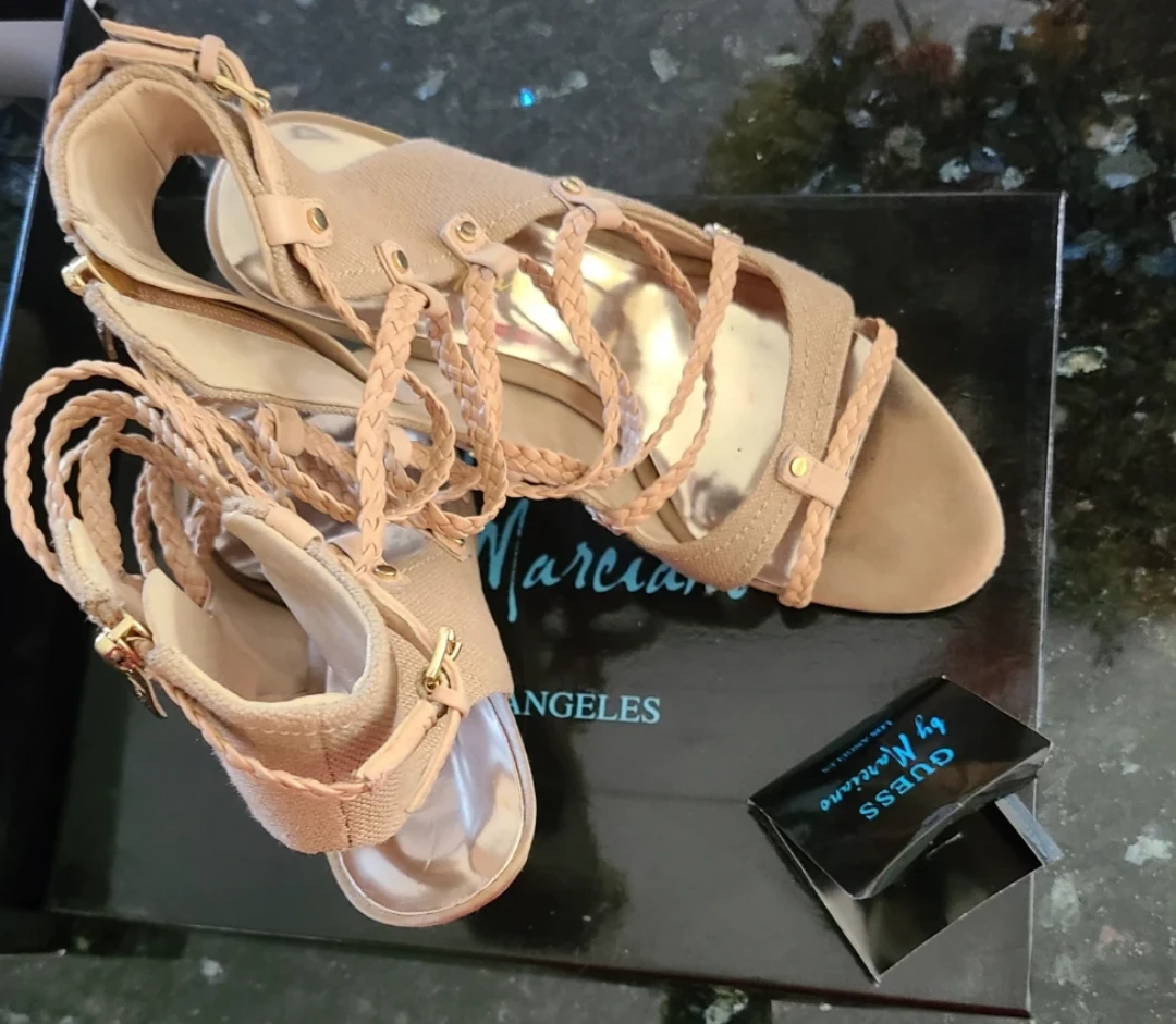 Guess Marciano Strappy Heeled Sandals - photo 2
