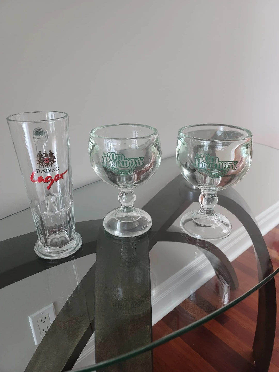 Set of 3 Beer Glasses