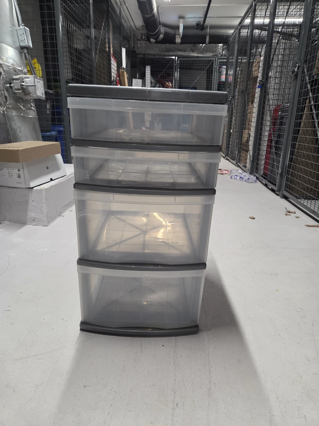 Gracious Living 4-Drawer Storage Unit