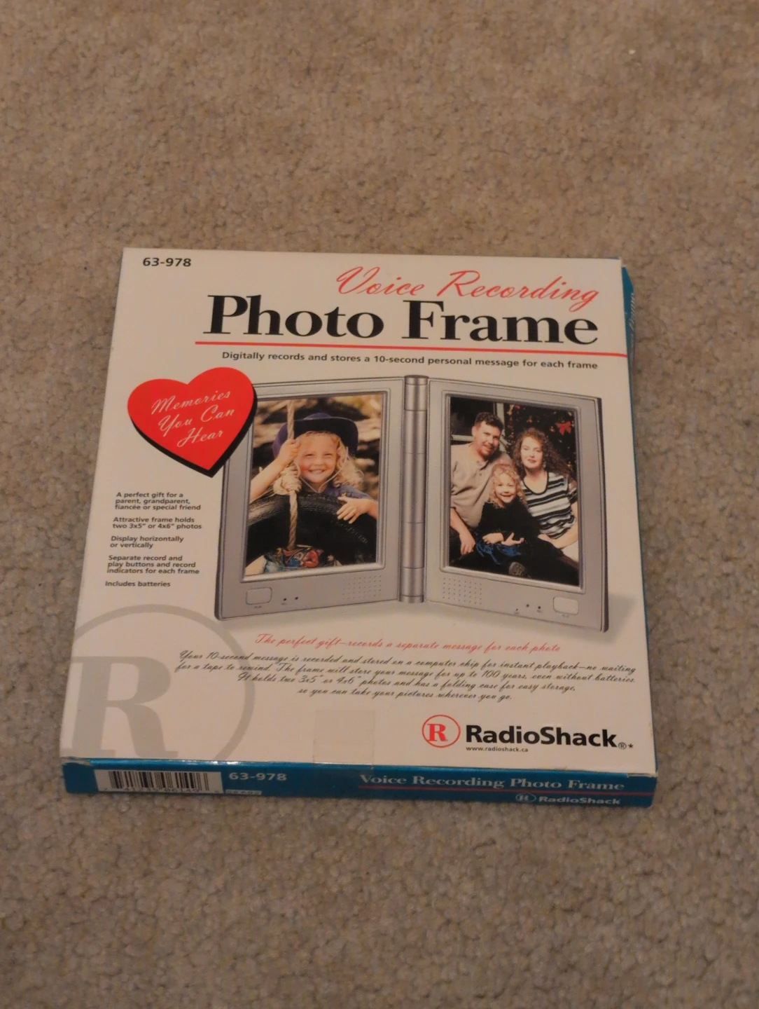 RadioShack Voice Recording Photo Frame