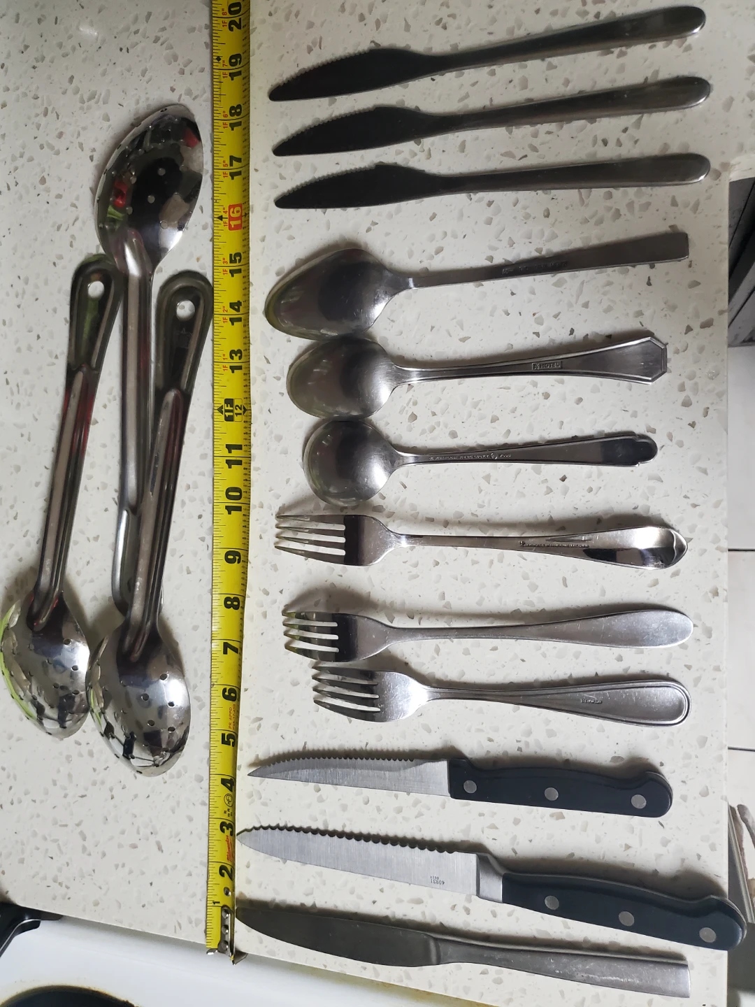Assorted Stainless Steel Kitchen Utensil Set - photo 3