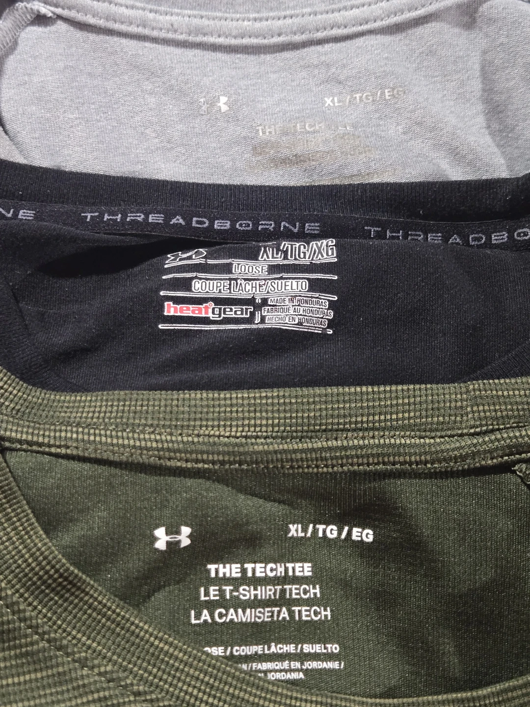 Men's XL Under Armour t-shirts(5).  EUC. - photo 3