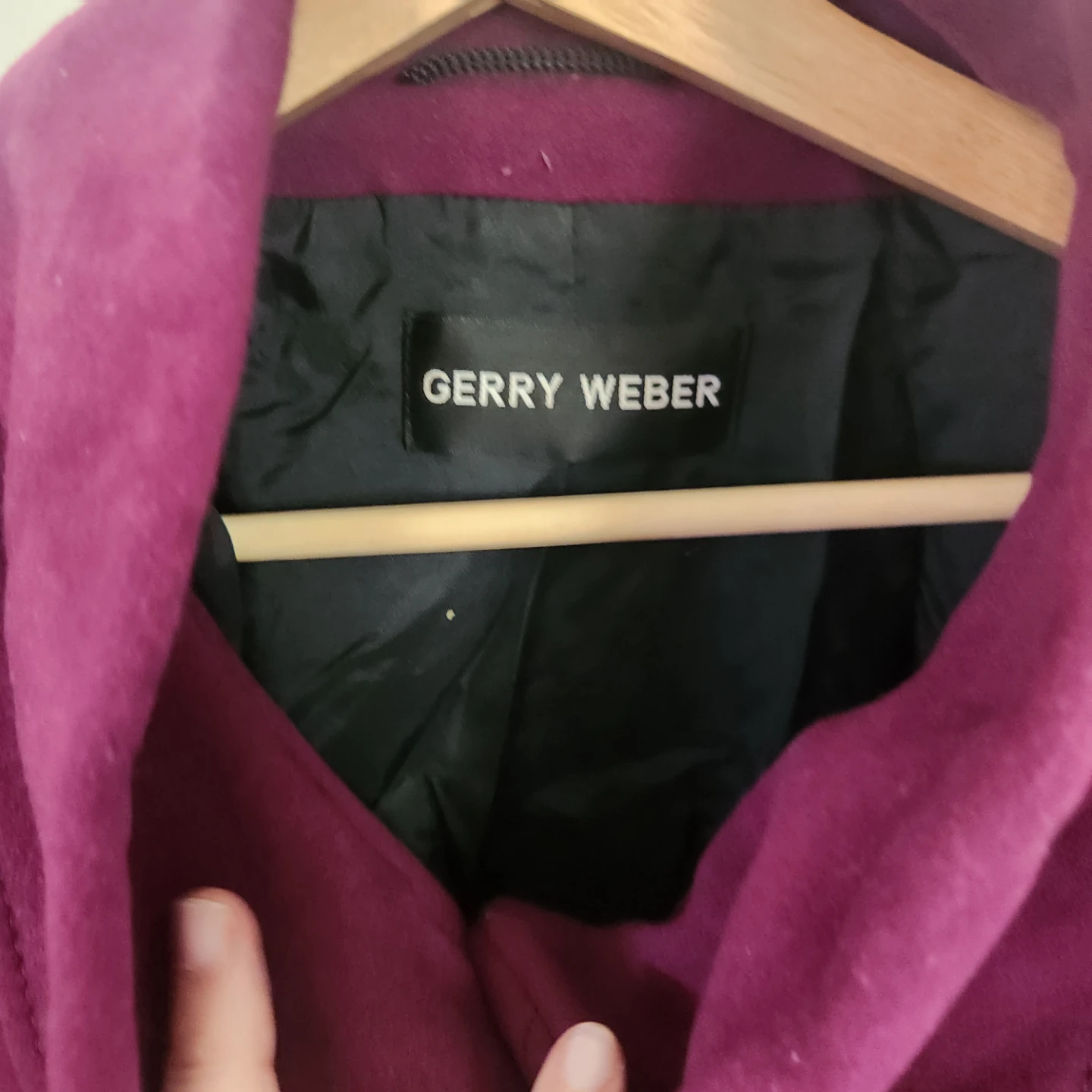 Gerry Weber Purple Wool Coat - photo 2