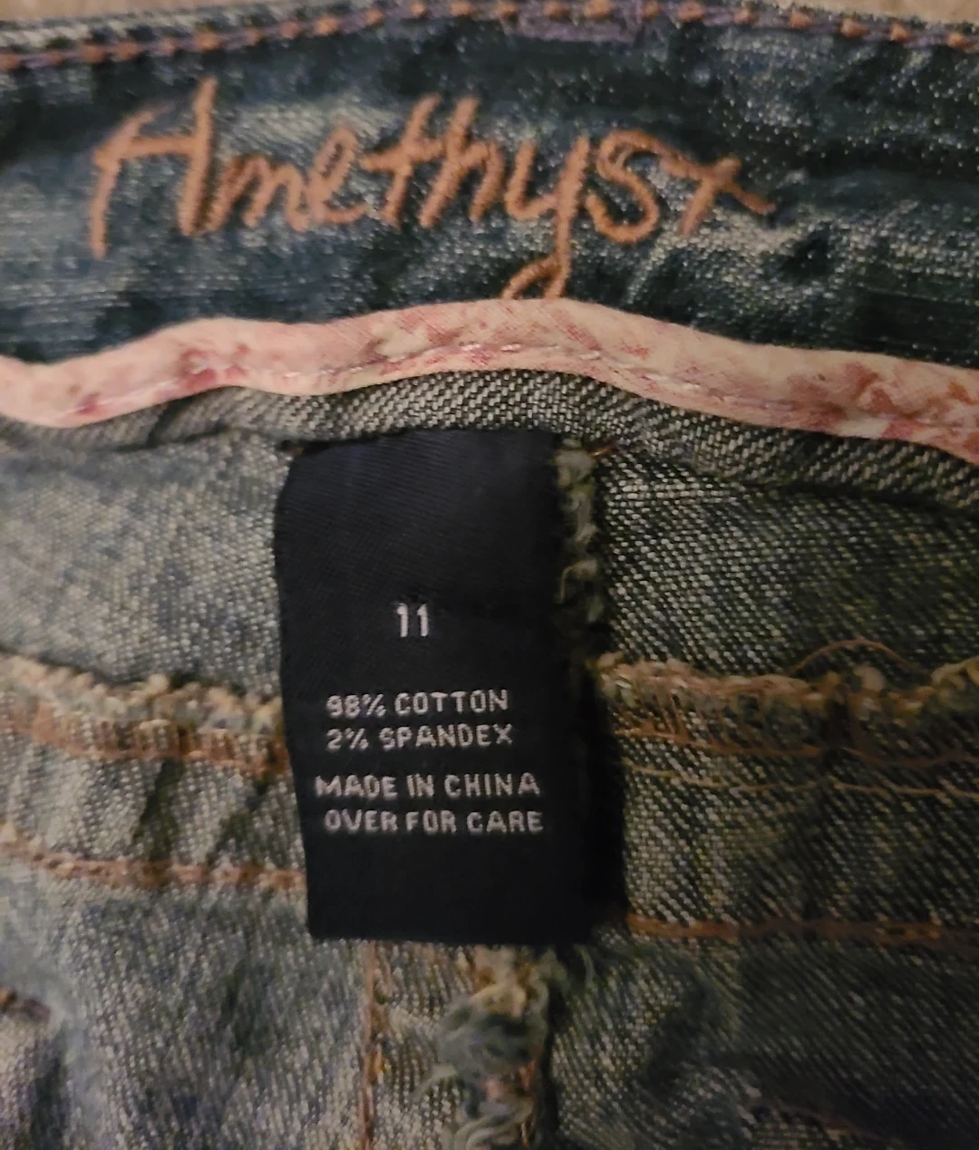 Amethyst Jeans Size 11 - photo 4