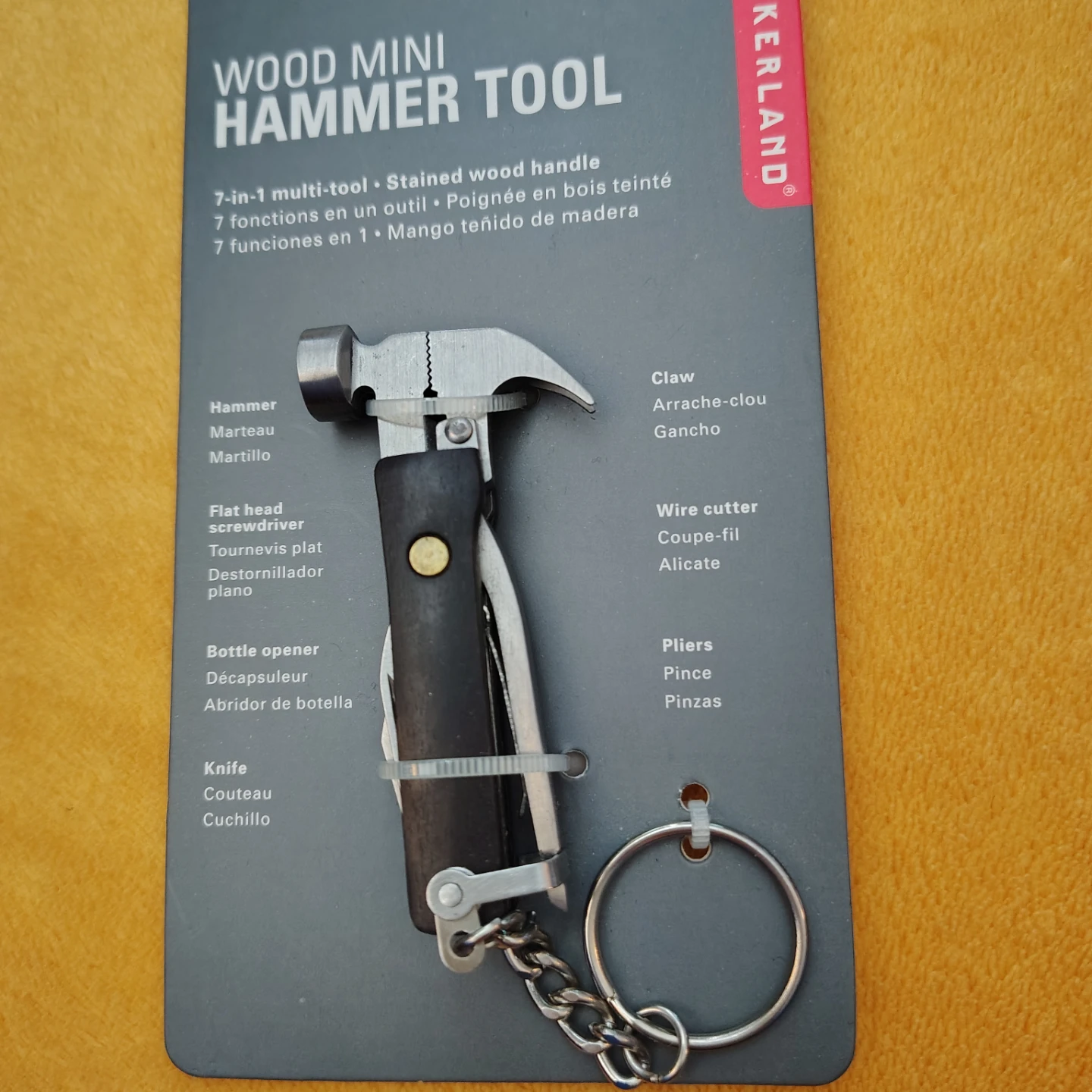 Wood Mini Hammer Multi-Tool