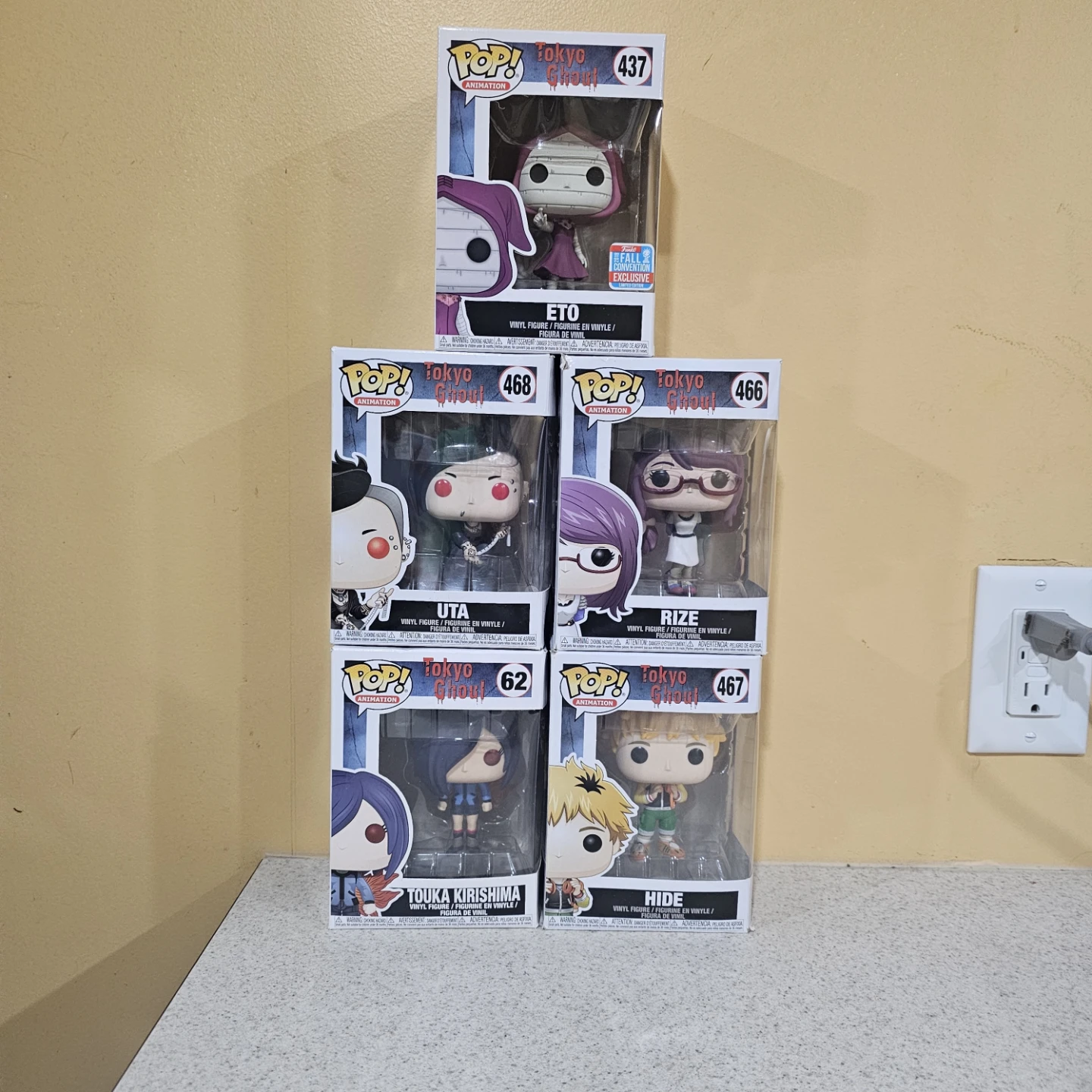 Vaulted Tokyo Ghoul Funko Pop Figure Bundle - 5 Pack