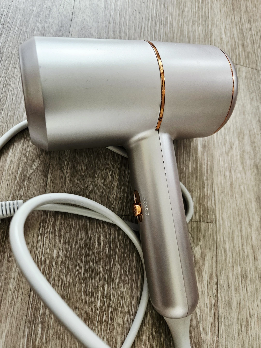 Hair dryer, pale gold
