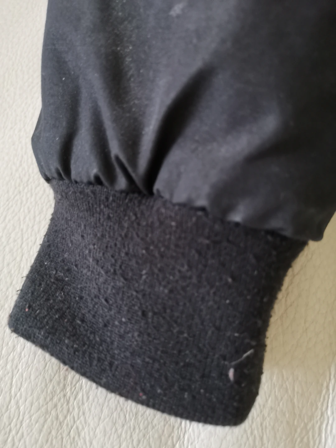 Calvin Klein Black Winter Bomber Jacket with Fur Hood - Medium - photo 4