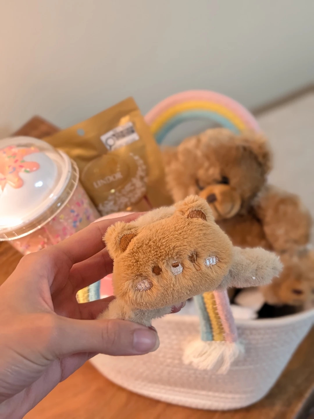 Nush customized Gift Basket with Lindt Chocolate and Plushie - photo 4