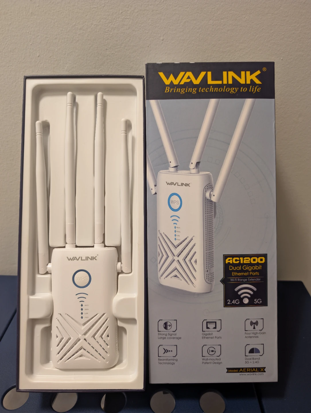 Wavlink Aerial X AC1200 Wi-Fi Range Extender