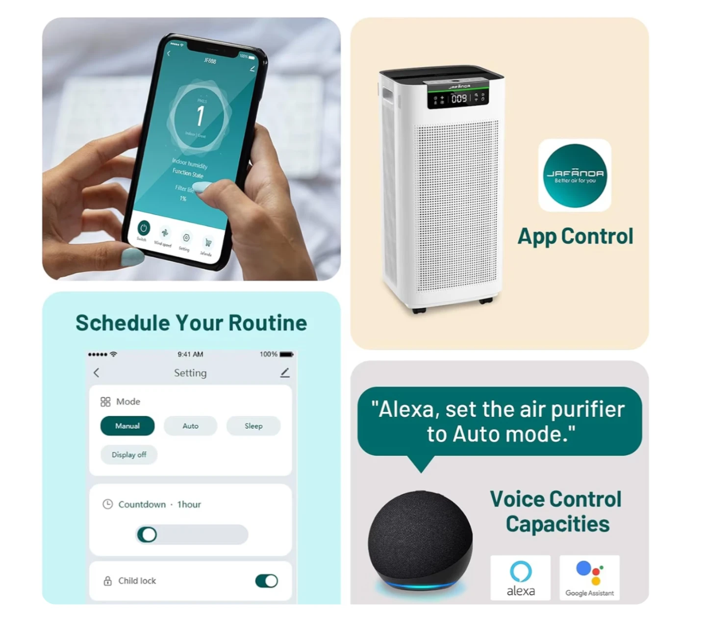 Jafanda JF888 Air Purifier(Brand New Sealed) - photo 2